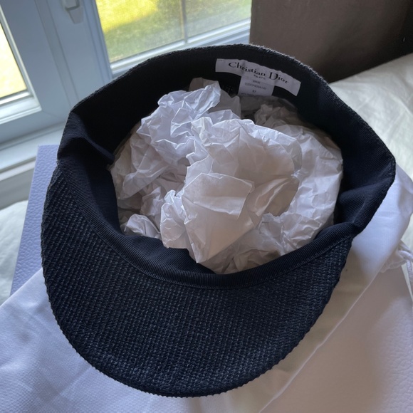 EMT 400 Christian Dior Cap Hat Blue Newsboy - Picture 6 of 6